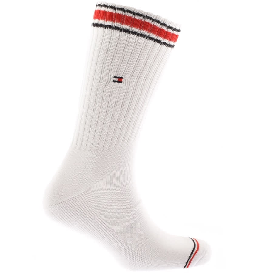 Alternative Image for ProductTommy Hilfiger Two Pack Iconic Socks White2